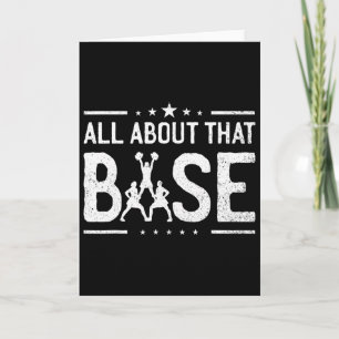All About That Se Cheerleading Cheerleader Cheer C Card