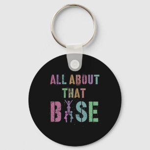 All About That Se Cheerleading Team Cheer Squad  Key Ring