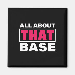 All About That Se - Funny Cheerleading Pun Gift Magnet