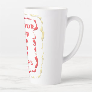 ALL ABOUT THE MIND SPIRIT HEALTH LATTE MUG