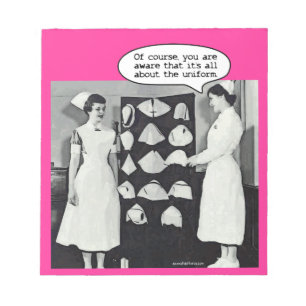 All about the Nurse Uniform Notepad