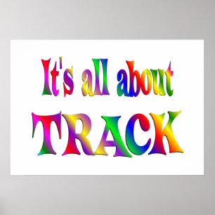 All About Track Poster