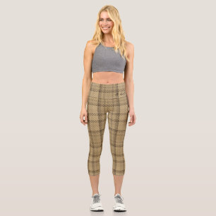 ALL ABOUT YOU - Plaid Capri Legging