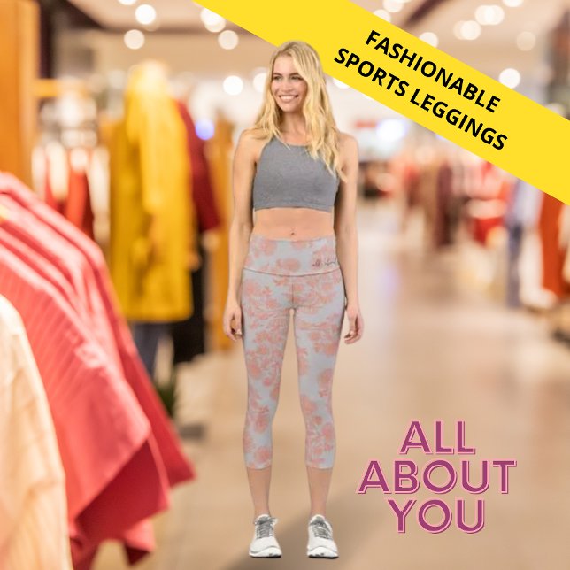 ALL ABOUT YOU - Printed Capri Legging (Creator Uploaded)