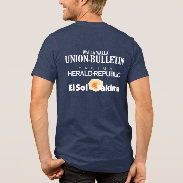 All Affiliate T-Shirt Tri--Blend Tri-Blend Shirt (Back)