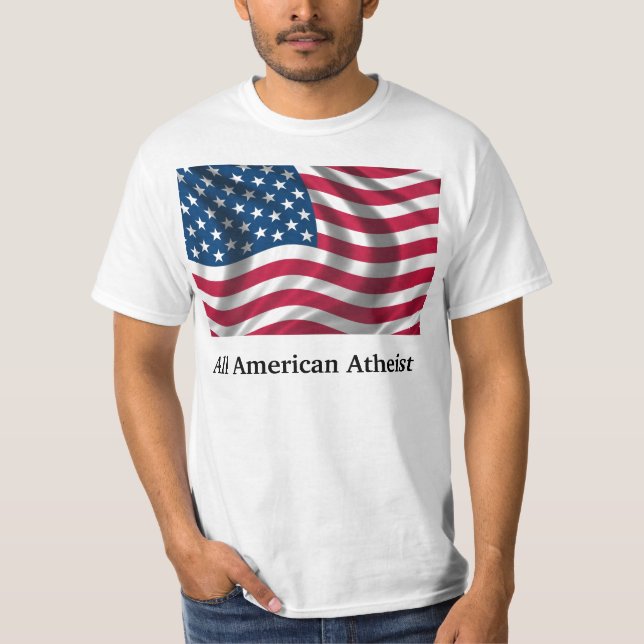 All American Atheist Shirt (Front)