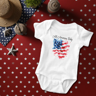 All-American Baby Bodysuit