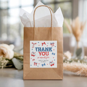 All American Baby Patriotic Favour Gift Tags