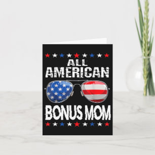 All American Bonus Mum 4th Of July Sungles Family Card