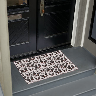 All American Boston Terrier Pet Puppy Dog Doormat