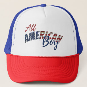 ALL AMERICAN BOY TRUCKER HAT