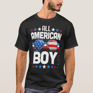 All American Boy US Flag Sunglasses For Matching 4 T-Shirt