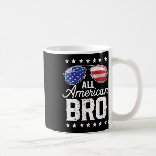 All American Bro 4th Of July Men Family Matching S Coffee Mug