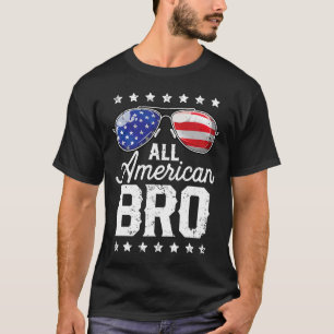 All American Bro 4th Of July Men Family Matching S T-Shirt