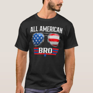 All American Bro 4th Of July USA Sunglasses Family T-Shirt