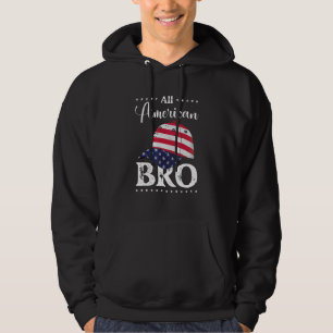 All American Bro USA 4th of July Family Matching 2 Hoodie