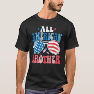 All American Brother Sunglasses 4th of July Family T-Shirt