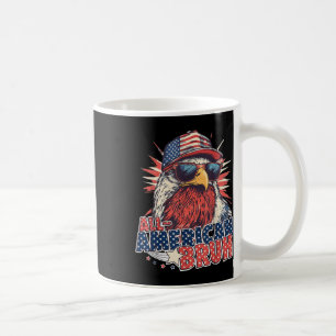 All American Bruh 4th Of July Boys Kids Patriotic Coffee Mug