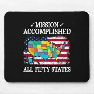 All American Bruh 4th Of July Boys Patriotic Kids Mouse Pad