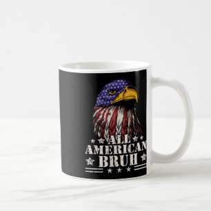 All American Bruh 4th Of July Boys Patriotic Teens Coffee Mug