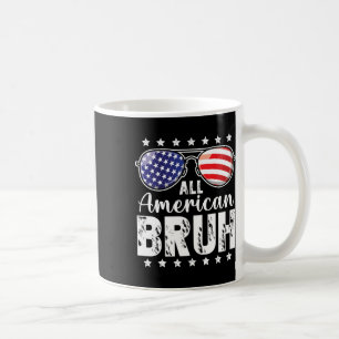 All American Bruh 4th Of July Boys Patriotic Teens Coffee Mug