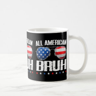 All American Bruh 4th Of July Boys Patriotic Teens Coffee Mug