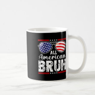 All American Bruh 4th Of July Boys Patriotic Teens Coffee Mug