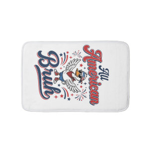 All American Bruh Patriotic Duck Vintage Shirt_1 Bath Mat