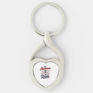 All American Bruh Patriotic Duck Vintage Shirt_1 Key Ring