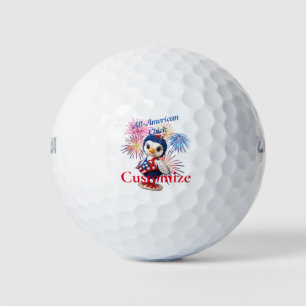 All-American Chick Thunder_Cove Golf Balls
