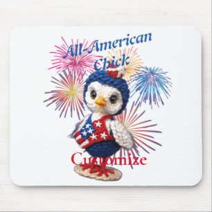 All-American Chick Thunder_Cove  Mouse Pad