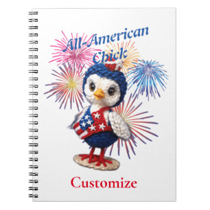 All-American Chick Thunder_Cove  Notebook