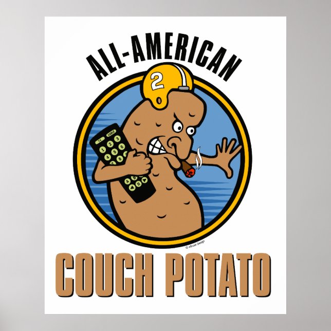 All-American Couch Potato Poster (Front)