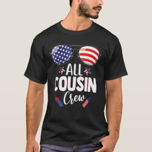 All American Cousin 4th Of July Family Matching Su T-Shirt