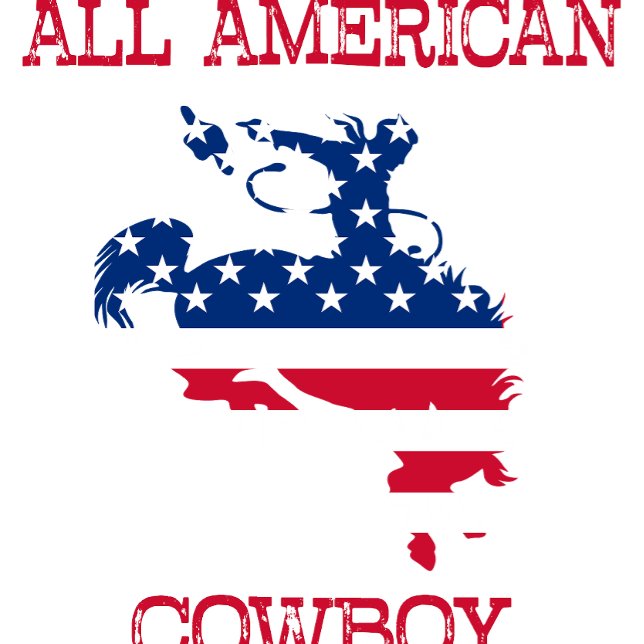 All American Cowboy T-Shirt (Creator Uploaded)