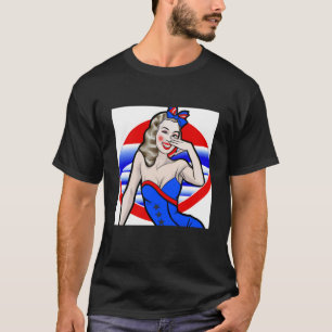 All American Cutie Independence day July 4 Patriot T-Shirt