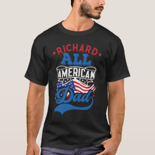 All american dad 4th july patriotic family reunion T-Shirt