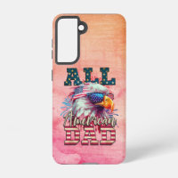 All American Dad 4th of July Bald Eagle USA Flag