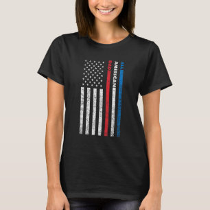 All American Dad Patriotic USA Flag Father s Day T-Shirt
