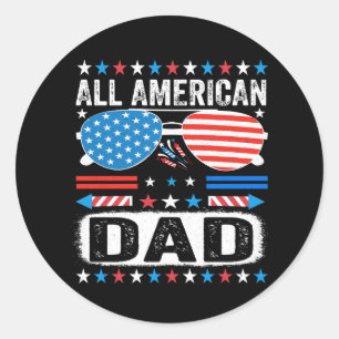 All American Dad Sticker