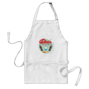 All American Diner Restaurant Standard Apron