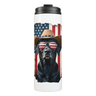 ALL AMERICAN DOG-lovers pit bull (1) Thermal Tumbler