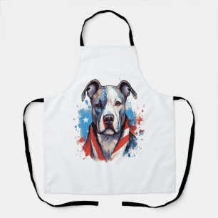 ALL AMERICAN DOG-lovers pit bull 2 Apron