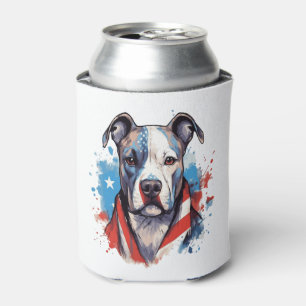 ALL AMERICAN DOG-lovers pit bull 2 Can Cooler