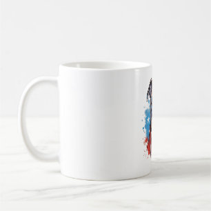 ALL AMERICAN DOG-lovers pit bull 2 Coffee Mug