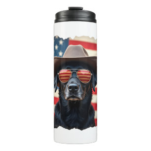 ALL AMERICAN DOG-lovers pit bull (3) Thermal Tumbler