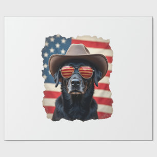 ALL AMERICAN DOG-lovers pit bull (3) Wrapping Paper
