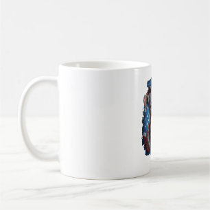 ALL AMERICAN DOG-lovers pit bull 4 Coffee Mug