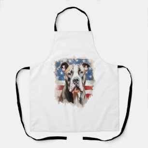 ALL AMERICAN DOG-lovers pit bull Apron