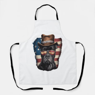 ALL AMERICAN DOG-lovers pit bull Apron